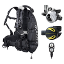 Oceanic Regulator + BCD Scuba Package – Photon Air Men's BCD w/ Color Kit + Delta 5 EDX Regulator + Alpha 8 Octopus + Maxvie…