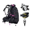 Oceanic Regulator + BCD Scuba Package – Photon Air Women's BCD w/ Color Kit + Delta 5 EDX Regulator + Alpha 8 Octopus + Maxv…