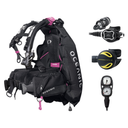 Oceanic Regulator + BCD Scuba Package – Photon Pro Women's BCD w/ Color Kit + ZEO FDX-I Regulator + Alpha 8 Octopus + Maxvie…