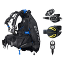 Oceanic Regulator + BCD Scuba Package – Photon Pro Women's BCD w/ Color Kit + ZEO FDX-I Regulator + Alpha 8 Octopus + Maxvie…