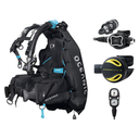 Oceanic Regulator + BCD Scuba Package – Photon Pro Women's BCD w/ Color Kit + ZEO FDX-I Regulator + Alpha 8 Octopus + Maxvie…