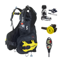 Scubapro Regulator + BCD Scuba Package – Hydros X Air2 Men's with Color Kit Installed + MK25 EVO/S620 Ti Regulator + R105 Oc…