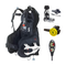 Scubapro Regulator + BCD Scuba Package – Hydros X Air2 Men's with Color Kit Installed + MK25 EVO/S620 Ti Regulator + R105 Oc…