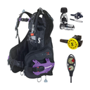 Scubapro Regulator + BCD Scuba Package – Hydros X Air2 Men's with Color Kit Installed + MK25 EVO/S620 Ti Regulator + R105 Oc…