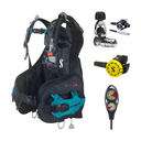 Scubapro Regulator + BCD Scuba Package – Hydros X Air2 Men's with Color Kit Installed + MK25 EVO/S620 Ti Regulator + R105 Oc…