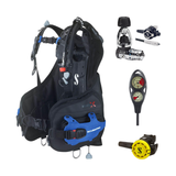 Scubapro Regulator + BCD Scuba Package – Hydros X Balanced Inflator Men's with Color + MK25 EVO/S620 Ti Regulator + R105 Oct…