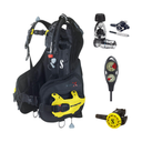 Scubapro Regulator + BCD Scuba Package – Hydros X Balanced Inflator Men's with Color + MK25 EVO/S620 Ti Regulator + R105 Oct…
