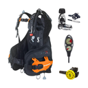 Scubapro Regulator + BCD Scuba Package – Hydros X Balanced Inflator Men's with Color + MK25 EVO/S620 Ti Regulator + R105 Oct…