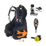 Scubapro Regulator + BCD Scuba Package – Hydros X Balanced Inflator Men's with Color + MK25 EVO/S620 Ti Regulator + R105 Oct…