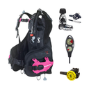 Scubapro Regulator + BCD Scuba Package – Hydros X Balanced Inflator Men's with Color + MK25 EVO/S620 Ti Regulator + R105 Oct…