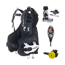 Scubapro Regulator + BCD Scuba Package – Hydros X Balanced Inflator Men's with Color + MK25 EVO/S620 Ti Regulator + R105 Oct…