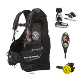 Scubapro Regulator + BCD Scuba Package – Level with Air2 + MK25 EVO/S620 Ti Regulator + R105 Octopus + 2-Gauge Console — inc…