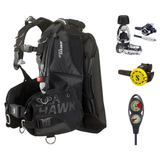 Scubapro Regulator + BCD Scuba Package – Seahawk 2 BCD with AIR2 + MK25 EVO/S620 Ti Regulator + R105 Octopus + 2-Gauge Conso…