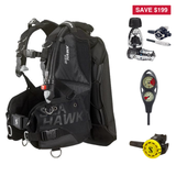 Scubapro Regulator + BCD Scuba Package – Seahawk 2 BCD with AIR2 + MK25 EVO/S620 Ti Regulator + R105 Octopus + 2-Gauge Conso…
