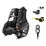Tusa Regulator + BCD Scuba Package – Liberator BC with AWLS III + RS-681 Regulator + SS-0001 Octopus + 3-Gauge Console — inc…