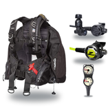 Zeagle Regulator + BCD Scuba Package – Ranger LTD BCD + F8 Regulator + Onyx II Octopus + Combo 2 Gauge Console — Zeagle Rang…