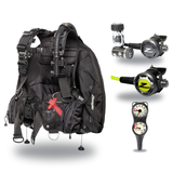 Zeagle Regulator + BCD Scuba Package – Ranger LTD BCD + F8 Regulator + Onyx II Octopus + Combo 2 Gauge Console — Zeagle Rang…