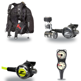Zeagle Regulator + BCD Package – Ranger BCD + Onyx II Regulator + Onyx II Octopus + Combo 2 Gauge Console — includes Zeagle…