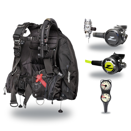 Zeagle Regulator + BCD Scuba Package – Ranger BCD + Onyx II Regulator + Onyx II Octopus + Combo 2 Gauge Console — Zeagle Ran…