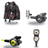 Zeagle Regulator + BCD Scuba Package – Scout BCD + Envoy/RaZor II Regulator + Onyx II Octopus + Combo 2 Gauge Console — Zeag…