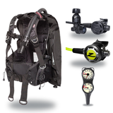 Zeagle Regulator + BCD Scuba Package – Scout BCD + Envoy/RaZor II Regulator + Onyx II Octopus + Combo 2 Gauge Console — Zeag…