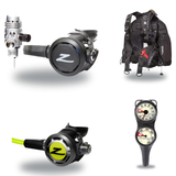 Zeagle Regulator + BCD Scuba Package – Scout BCD + Onyx II Regulator + Onyx II Octopus + Combo 2 Gauge Console — Zeagle Rang…