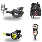 Zeagle Regulator + BCD Scuba Package – Scout BCD + Onyx II Regulator + Onyx II Octopus + Combo 2 Gauge Console — Zeagle Stil…