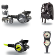 Zeagle Regulator + BCD Scuba Package – Scout BCD + Onyx II Regulator + Onyx II Octopus + Combo 2 Gauge Console — Zeagle Scou…