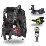 Zeagle Regulator + BCD Scuba Package – Stiletto BCD + F8 Regulator + Onyx II Octopus + Combo 2 Gauge Console — includes Zeag…