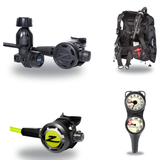 Zeagle Regulator + BCD Scuba Package – Stiletto BCD + F8 Regulator + Onyx II Octopus + Combo 2 Gauge Console — includes Zeag…