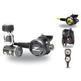 Zeagle Regulator + BCD Scuba Package – Stiletto BCD + F8 Regulator + Onyx II Octopus + Combo 2 Gauge Console — Zeagle Stilet…
