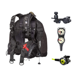 Zeagle Regulator + BCD Scuba Package – Stiletto BCD + F8 Regulator + Onyx II Octopus + Combo 2 Gauge Console — Zeagle Ranger…