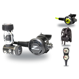 Zeagle Regulator + BCD Scuba Package – Stiletto BCD + F8 Regulator + Onyx II Octopus + Combo 2 Gauge Console — Zeagle Scout,…
