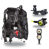 Zeagle Regulator + BCD Scuba Package – Stiletto BCD + F8 Regulator + Onyx II Octopus + Combo 2 Gauge Console — Zeagle Stilet…