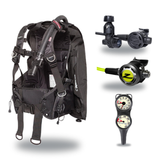 Zeagle Regulator + BCD Scuba Package – Stiletto BCD + F8 Regulator + Onyx II Octopus + Combo 2 Gauge Console — Zeagle Scout,…