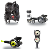 Zeagle Regulator + BCD Scuba Package – Stiletto BCD + Onyx II Regulator + Onyx II Octopus + Combo 2 Gauge Console — includes…