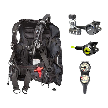 Zeagle Regulator + BCD Scuba Package – Stiletto BCD + Onyx II Regulator + Onyx II Octopus + Combo 2 Gauge Console — includes…