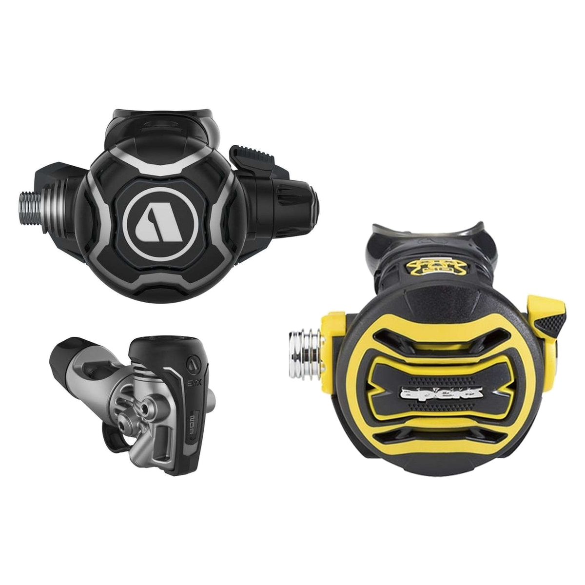 Apeks Regulator + Octopus Package – EVX200 Regulator + XTX40 Octopus — includes Apeks EVX200 Dive Regulator, Apeks XTX40 Oct…