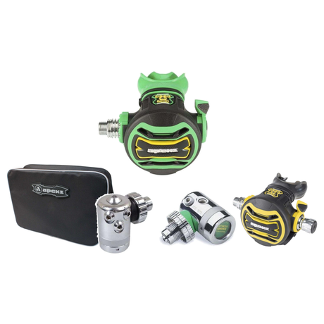 Apeks Regulator Package – XTX40 DIN with Nitrox DS4 Regulator + XTX50 Octopus + Regulator Bag — includes Apeks XTX40 DIN Div…