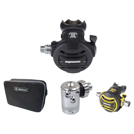 Apeks Regulator Package – XTX40 w/ DS4 Regulator + XTX50 Octopus + Regulator Bag