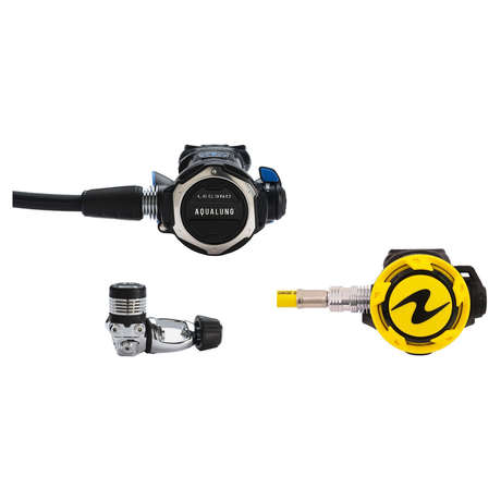 Aqualung Regulator Package – Helix Compact Pro Regulator + Helix Pro Octopus — Aqualung LEG3ND
