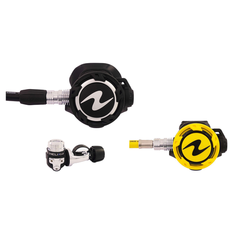 Aqualung Regulator Package – Helix Pro Regulator + Helix Pro Octopus — includes Aqualung Helix Pro Dive Regulator, Aqualung…