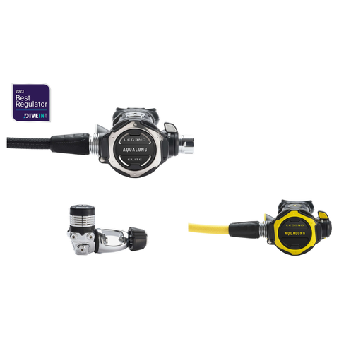 Aqualung Regulator Package – LEG3ND Elite Regulator + LEG3ND Octopus