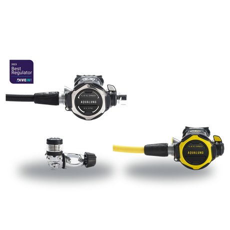 Aqualung Regulator Package – LEG3ND Elite Regulator + LEG3ND Octopus — includes Aqualung LEG3ND Elite Dive Regulator, Aqualu…
