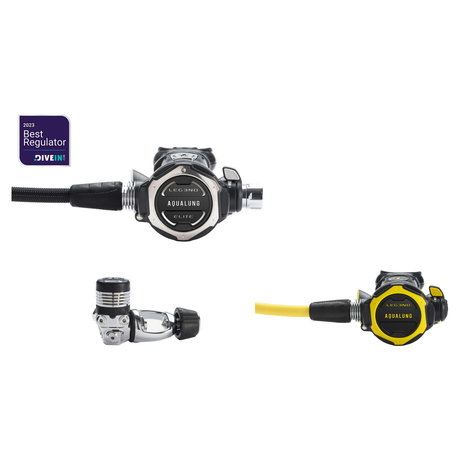 Aqualung Regulator Package – LEG3ND Elite Regulator + LEG3ND Octopus — Aqualung LEG3ND Elite