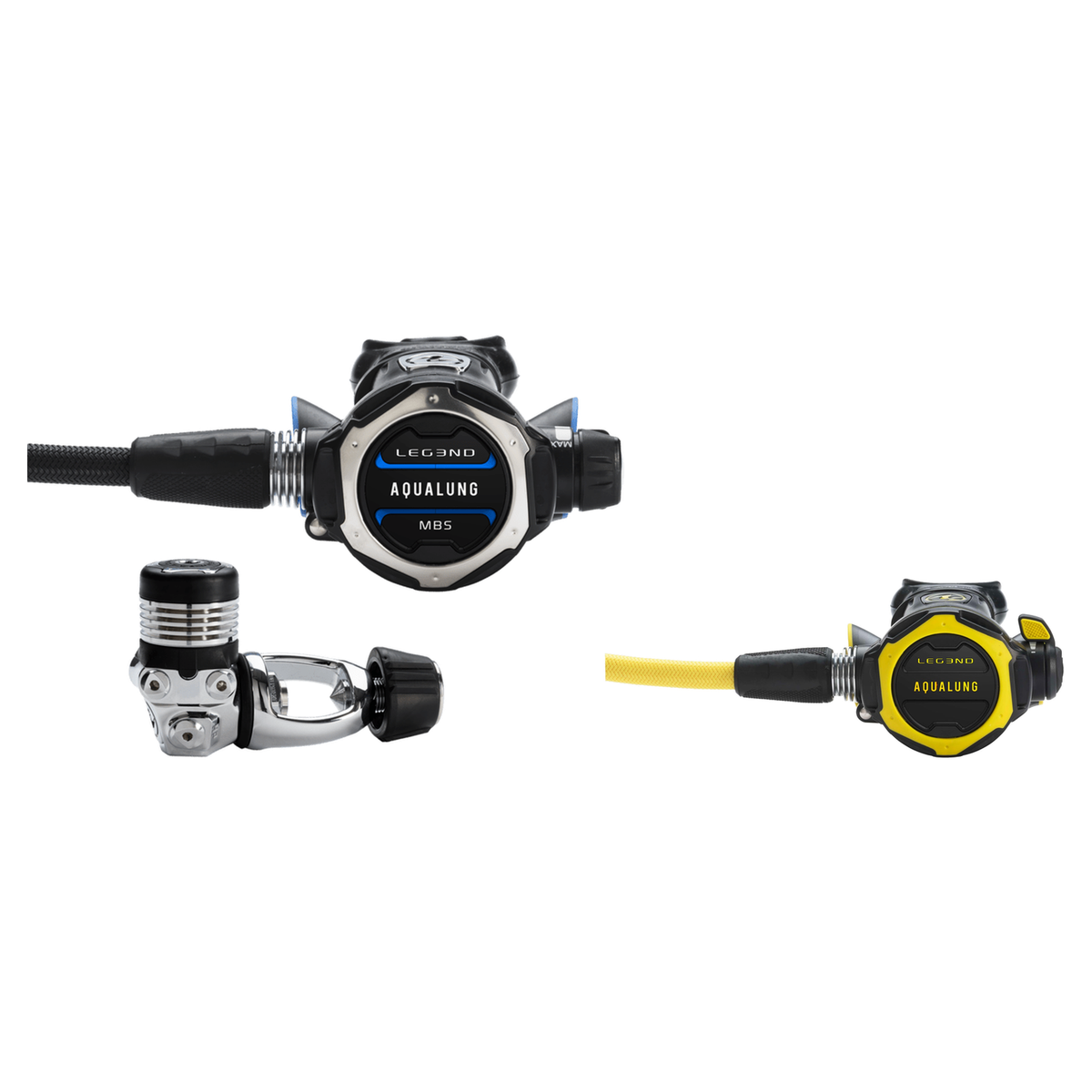 Aqualung Regulator Package – LEG3ND MBS Regulator + LEG3ND Octopus — includes Aqualung LEG3ND MBS Dive Regulator, Aqualung O…