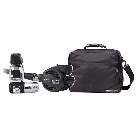 Atomic Aquatics Regulator + Regulator Bag Package – B2 Regulator + Deluxe Padded Regulator Bag