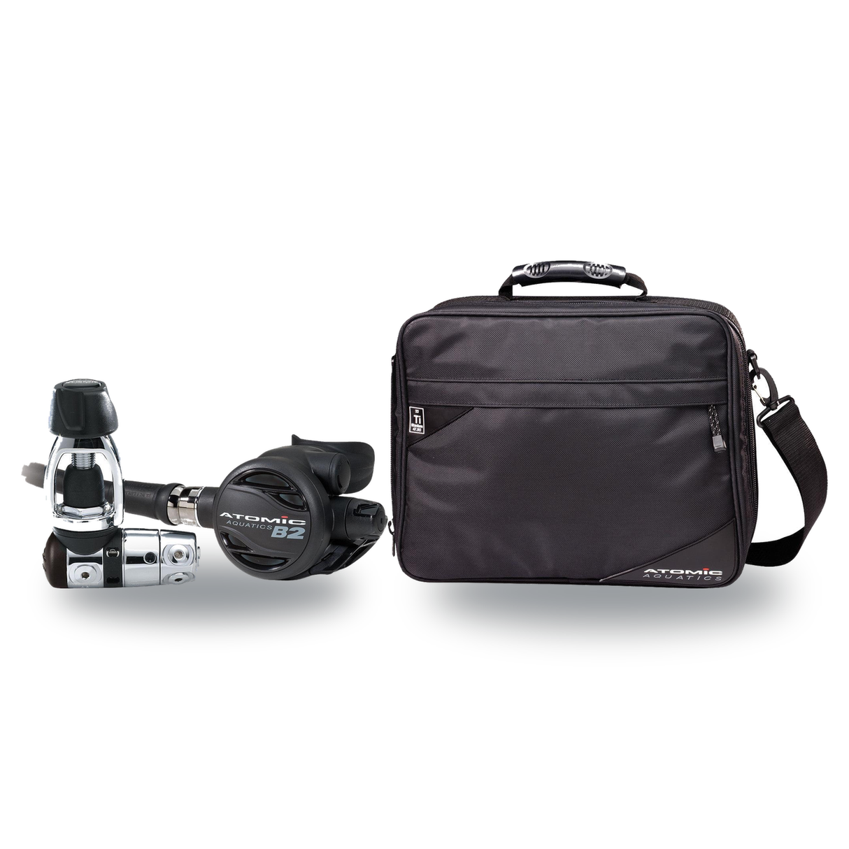 Atomic Aquatics Regulator + Regulator Bag Package – B2 Regulator + Deluxe Padded Regulator Bag — Atomic B2
