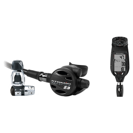 Atomic Aquatics Regulator + Dive Computer Package – B2 Regulator + Proplus 4.0 Dive Computer — Atomic Z3