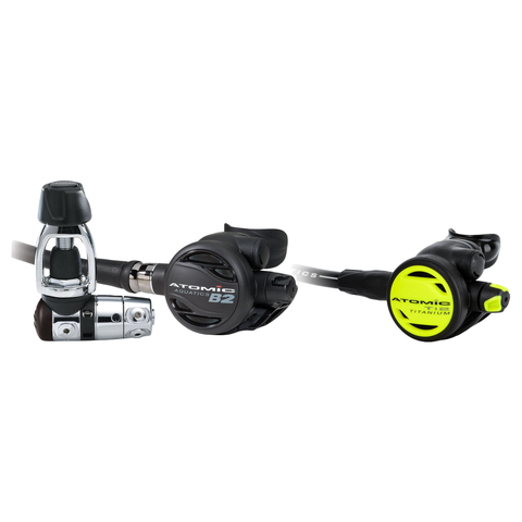 Atomic Aquatics Regulator + Octopus Package – B2 Regulator + Ti2 Octopus
